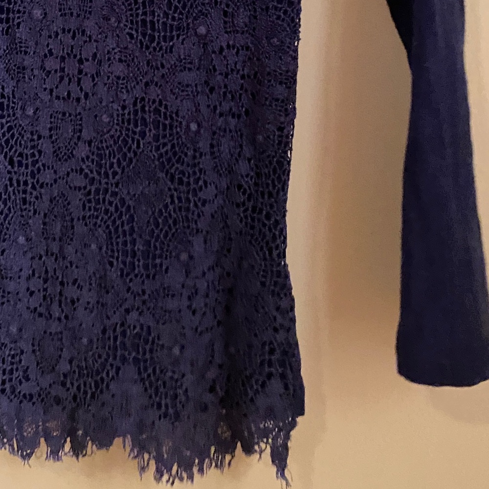 J. Crew lace top